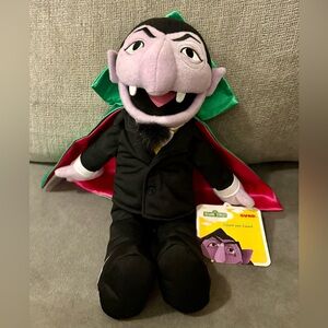 Gund Sesame Street The Count Von Count Plush 14" Doll 2019 Spin Master New BNWT